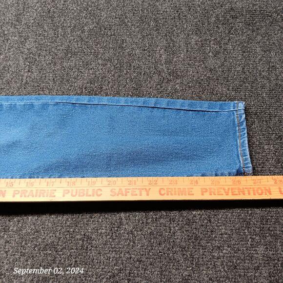 Pacsun Jeans Women‎ 25 Short Blue Super High Rise Skinniest Stretch Pants - Picture 10 of 12